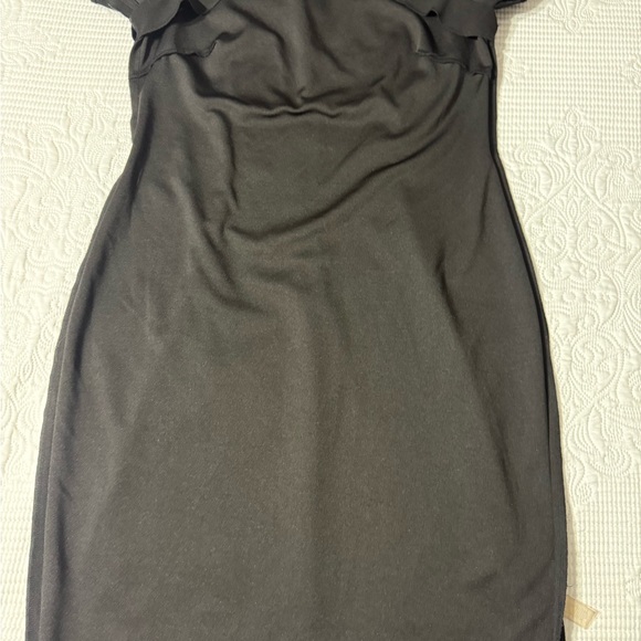 Calvin Klein Black Studded Cold Shoulder Dress - Picture 11 of 13